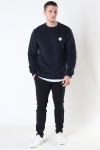 Woodbird Our Braxy Patch Crew Sweat Black