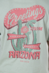 Jack & Jones Greetings Relaxed Fit Tee Desert Sage