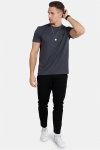 Alpha Industries Basic T-shirt Small Logo Greyblack/Black