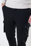 Clean Cut Copenhagen Milano Jersey Cargo Pants Black