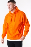 Basic Brand Hooded Sweatshirts Orange