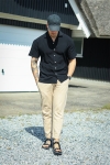 Clean Cut Copenhagen Barcelona Cotton Linen Pants Khaki