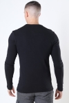 Tommy Jeans Original Rib Longsleeve Tommy Black