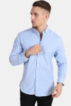 Clean Cut Oxford Plain L/S Shirt Light Blue