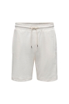 ONLY & SONS Davis Terry Shorts Antique White