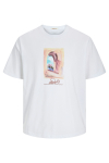Jack & Jones Hydra Front Tee Bright White