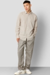 Clean Cut Copenhagen Barcelona XO Storm Linen Pants Brown Check