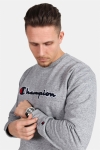 Champion Crewneck Sweatshirt Light Grey Melange