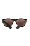 Fashion 1465 WFR  Black Rubber med spejlrefleks Solbriller