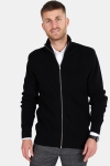 Clean Cut Osin Zip Cardigan Knit Black