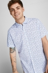 Jack & Jones JPRBLASUMMER BLACKPOOL SHIRT S/S SN White