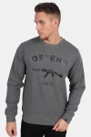 Defend Paris Paris Crew Sweatshirts Grey 