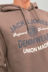 Jack & Jones LOGO SWEAT HOOD 2 COL 22/23 Falcon