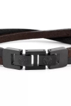 Lucleon Læder Armbånd Black/Brun