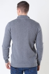 Kronstadt Carlo Half Zip Strik Anthracite