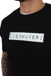 Liebhaveri Vintage Mens Longline T-shirt Black