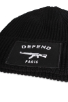 Defend Paris Biny Beanie Black