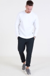 Only & Sons Basic Sweatshirts Crew Neck Unbrushed White
