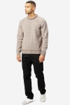 Clean Cut Copenhagen Otto O-neck Knit Beige Mix