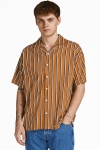 Jack & Jones JPRBLATROPIC RESORT SHIRT S/S RELAX SN Toasted Coconut