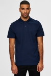 Selected SLHNEO SS POLO S NOOS Navy Blazer