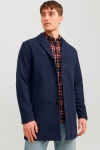 Jack & Jones Zac Wool Coat Navy Blazer