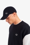 Fred Perry PIQUE CLASSIC CAP 464 BLACK