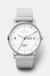 Triwa Snow Klinga Watch Light Gray Silver Buckle