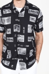 Only & Sons Oliver SS Printed Shirt Black