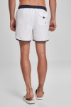 Urban Classics Retro Swim shorts White/navy