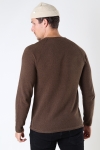 Jack & Jones HILL KNIT CREW NECK Desert Palm