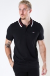 TJM CLASSICS TIPPED STRETCH POLO Black