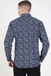 Jack & Jones Focus Paisley Shirt Navy Blazer