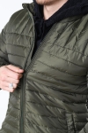 Only & Sons Paul Quilted Highneck Jakke Olive Night