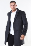 Only & Sons Iker Melange Wool coat Dark Grey Melange