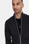 Kronstadt Carlo Zip Knit Charcoal