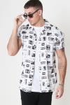 Only & Sons Oliver SS Printed Shirt White
