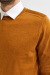 Selected SLHBERG CREW NECK B NOOS Wood Thrush Melange