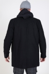 Clean Cut Halmstad Wool coat Black