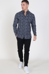 Jack & Jones Focus Paisley Shirt Navy Blazer