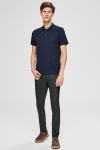 Selected SLHDECLAN SS POLO W 2 PACK Navy Blazer + Black