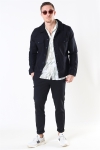 Selected East Linen Overshirt Black