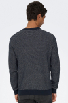 ONLY & SONS Morgan Regular Structure Crew Neck Navy Blazer