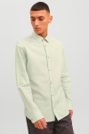 Jack & Jones Summer Linen Shirt LS Granite Green