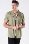 Only & Sons Silo Solid Viscose Shirt S/S Dried Herb