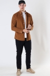 Jack & Jones JJECLASSIC CORDUROY SHIRT L/S SN Rubber