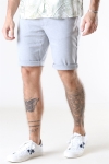 Denim Project Ponte Shorts Light Grey Melange