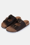 LVL Alex Bio-Sandal Dark Brown