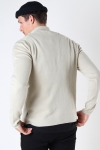 ONLY & SONS ONSLUKE LIFE HIGH NECK  ZIP KNIT Pelican