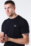 Fred Perry Ringer T-shirt Black